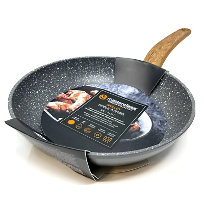 Masterclass FryPan/Skillet 9.5 Inch Premium Cookware Collection Long Soft Handle
