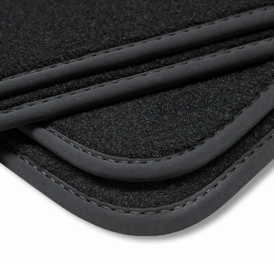 Tapis De Sol Auto Premium Pour Mercedes C-Klasse W204 S204 2007-2014 Noir, Set 4 - Photo 1/4