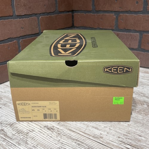 Bota de Senderismo Keen Voyageur Mid Para Hombre Talla 9.5 D Marrón Azul ENVÍO RÁPIDO - Imagen 10 de 10