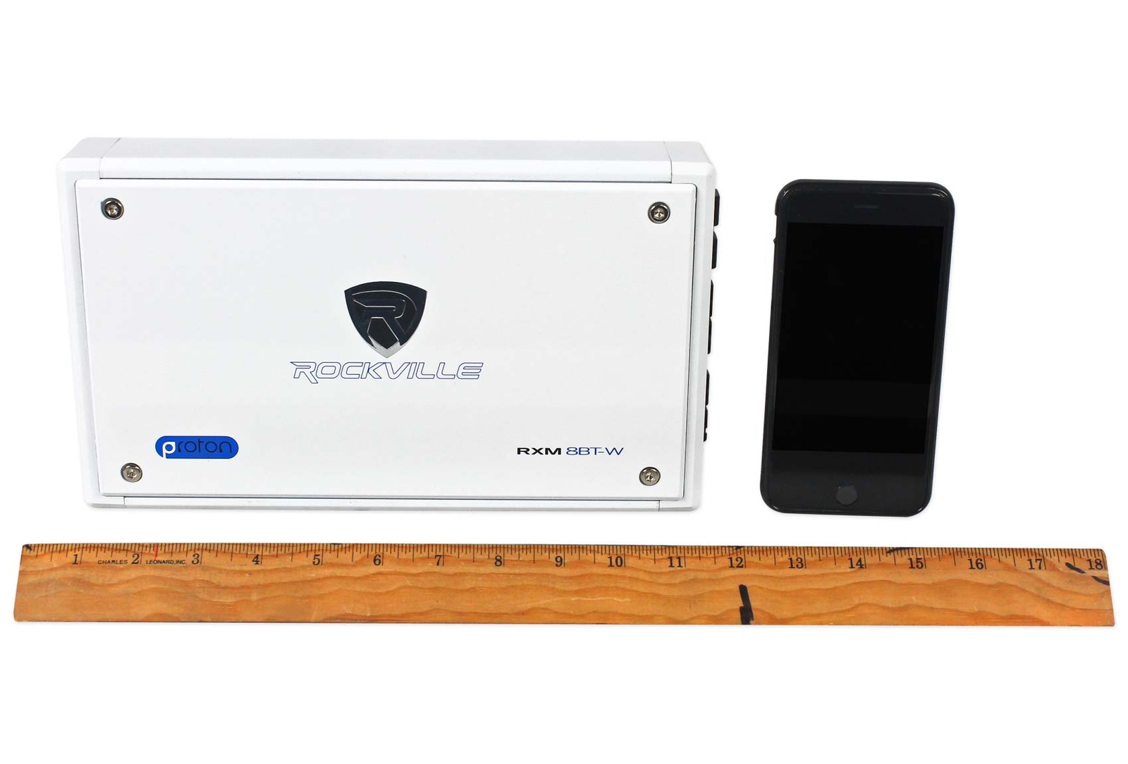 Rockville RXM8BTW 8-канальный 1500-ваттный Морской Bluetooth-усилитель для лодок Комплект усилителей