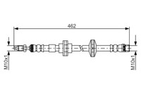 Bosch 1 987 481 565 Bremsleitung FüR Renault