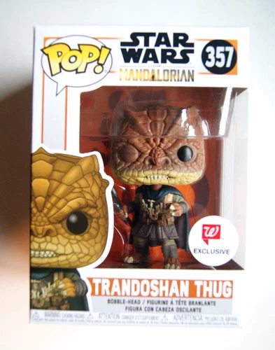 Star Wars Funko Pop The Mandalorian TRANDOSHAN THUG #357! (Walgreens Exclusive!)