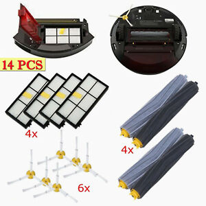 14PCS Filters for iRobot Roomba i7/i7 Plus e Series E5/6/7 Robot Vacuum Cleaner