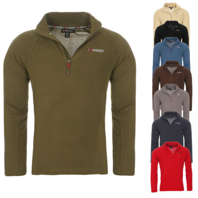 Geographical Norway Herren Micro Fleece Pullover Sweatshirt Fleecepullover NEU