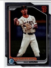 Maui Ahuna San Francisco Giants 2024 Bowman Chrome
