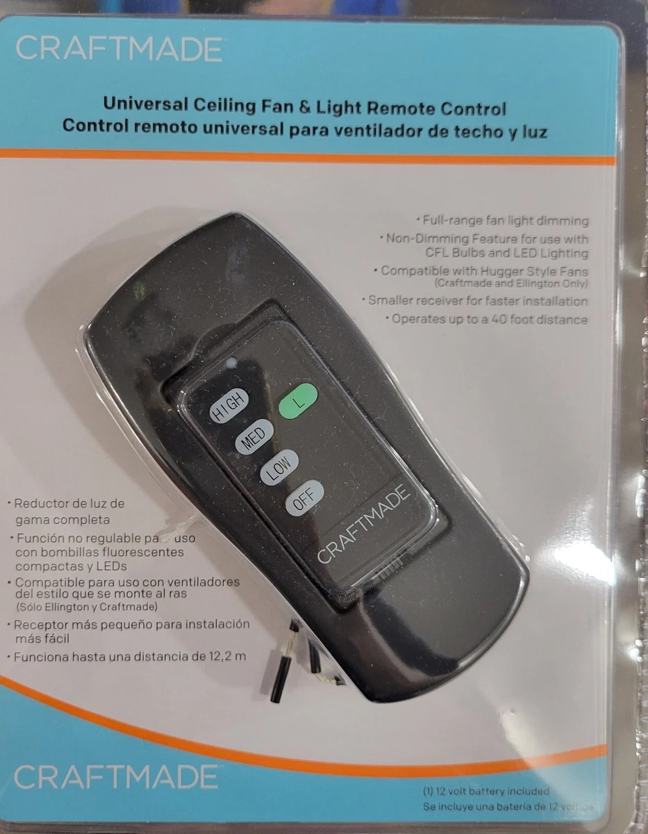 Craftmade Ceiling Fan Remote Manual Shelly Lighting