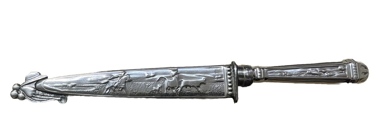 Vintage Original Elmo-Inox Gaucho Cowboy Boot Knife w Vintage Original Elmo-Inox Gaucho Cowboy Boot Knife w