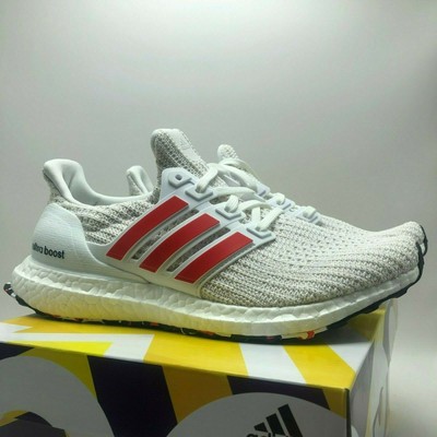 NEW* MENS ADIDAS ULTRABOOST RED/WHITE (DB3199), SZ 8.0, 100% AUTHENTIC!! | eBay