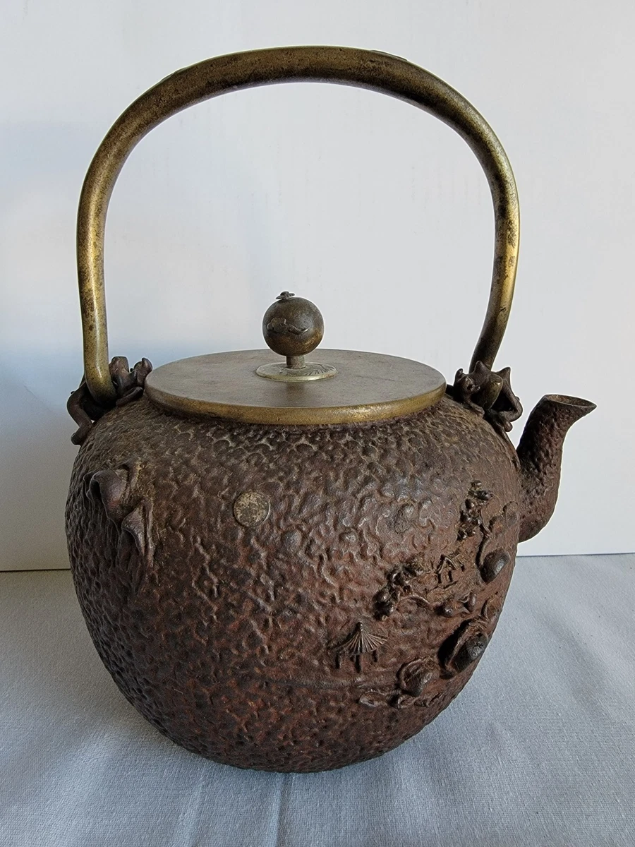 古董日本铸铁茶壶，收藏日本茶壶、茶具套装(1900-现在) | eBay