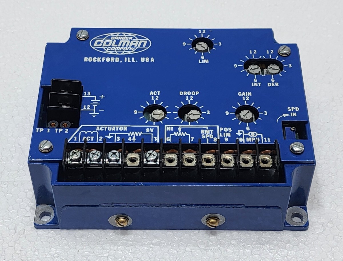 BARBER COLMAN DYN1 10506-004-0-24 CE SPEED CONTROLLER DYNA