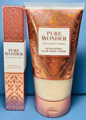 $$$AVE ~ PURE WONDER ~ 2PC GIFT SET ~ Bath & Body Works ~ SHIPS FREE!