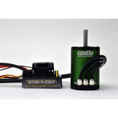 Castle Creations - Sidewinder SCT Waterproof Combo w/3800KV 3.2mm Shaft Motor 