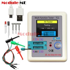 LCR-TC1 Transistor Tester TFT Diode Triode Capacitance Meter LCR ESR NPN MOSFET
