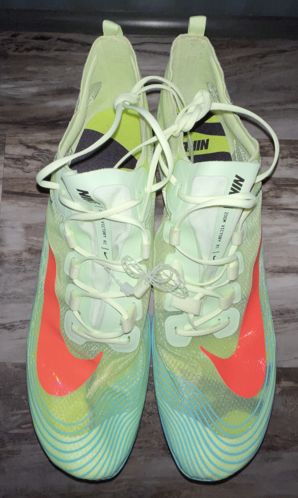 Nike Zoom Victory XC 5 Vaporweave Track Spike Bag AJ0847701 Mens Sz 15