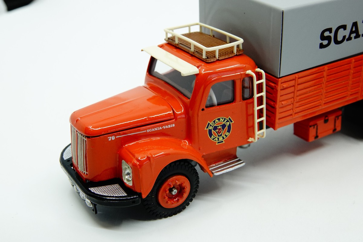 TEKNO SCANIA VABIS 76 TRUCK & TRAILER 1:50 OVP | eBay