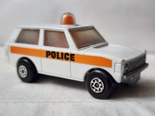 Matchbox patrouille de police rolamatics n° 20 Range Rover blanc 1975/A4 - Photo 1 sur 8
