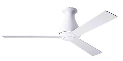 Modern Fan Company Altus Flush Mount Gloss White 52'' Ceiling Fan