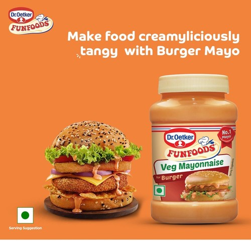 Eggless Burger Mayonnaise With Taste Of European Legacy Mayo, 250g / 8.8 oz - Picture 5 of 6
