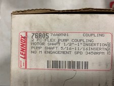 76A05 Lennox Oil Burner Pump Coupling Motor Side 1/2" Pump Side 5/16" 