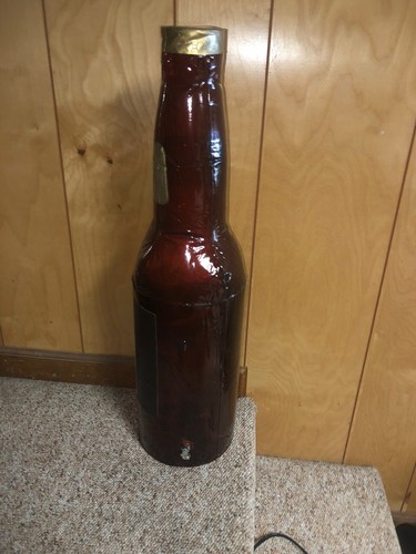 Coors Extra Gold Inflatible Blow Up Man Cave Bar Beer Advertising Bottle 28” - 第 4/8 張圖片
