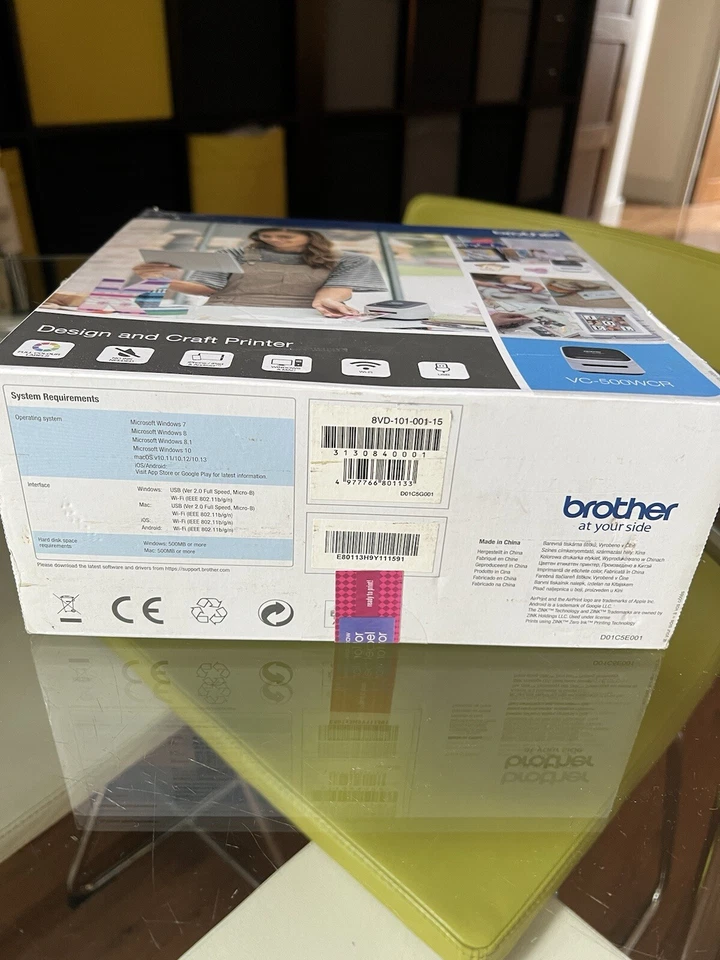 Brother VC-500W label printer ZINK (Zero-Ink) Colour - Image 3 of 4