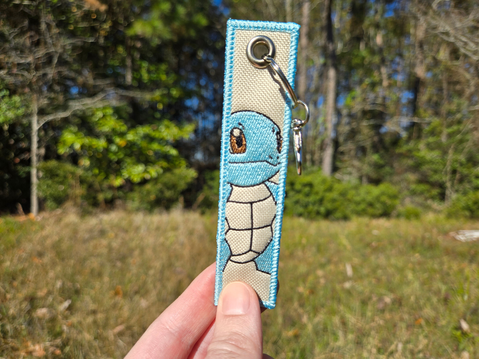 Squirtle Pokemon Keychain | Jet Tag | Bag & Backpack Accessory
