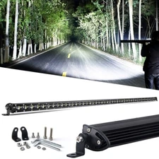 Slim 38Inch 4200W single Row Spot Flood Combo Led Light Bar Work Driving Lamp