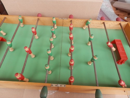 Calcetto Balilla in Legno chiudibile (Baby Foot en Boise) - Foto 3 di 10