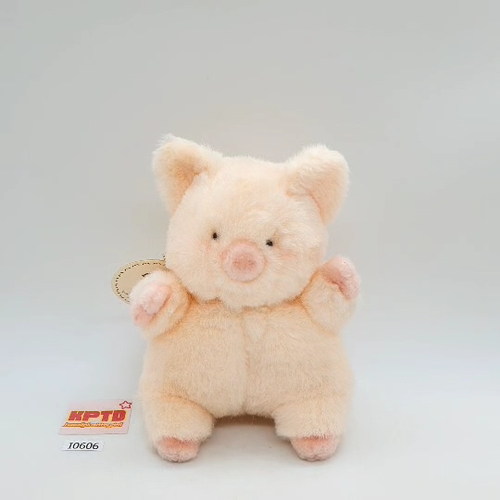 Zashikibuta Pig I606 50° Anniversario Sanrio1985 Squeeze Sound Peluche7" Tag Giappone - Video 1 di 1