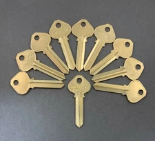 Lot of 2/5/10 Key Blanks B1011D2 B57-2D 7 Pin for Corbin Russwin 7D2R Keyway