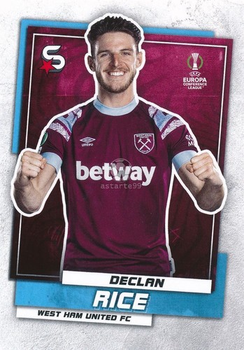2025-26 Topps Premier League BEAST MODE HOLO #421 Declan Rice Auto
