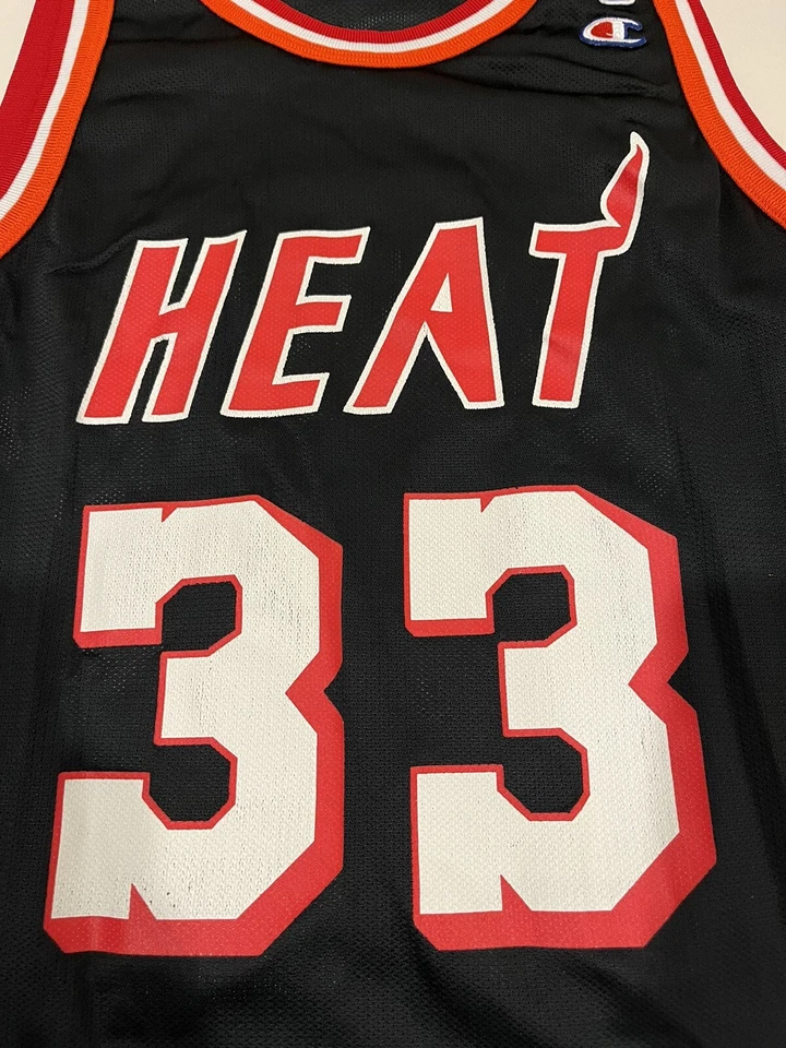 Camiseta masculina Black Champion Miami Heat Alonzo Mourning 40 M média - Imagem 3 de 4