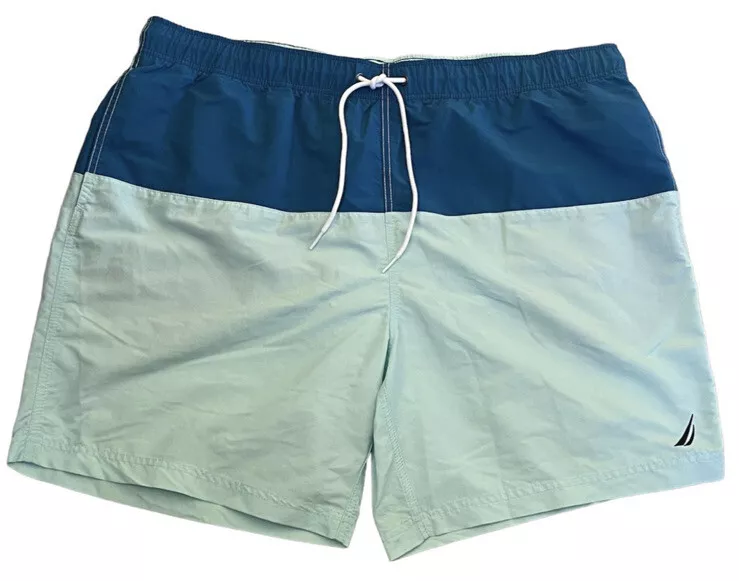 Nautica mens swim trunks sale cheap