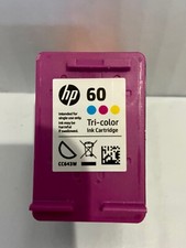 Genuine HP 60 Color Ink cartridge cc643w tri-color