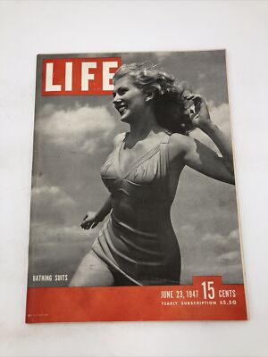 Life Magazine / June 23 1947 / The 2nd Rise of Joan Crawford / Bathing Suits
