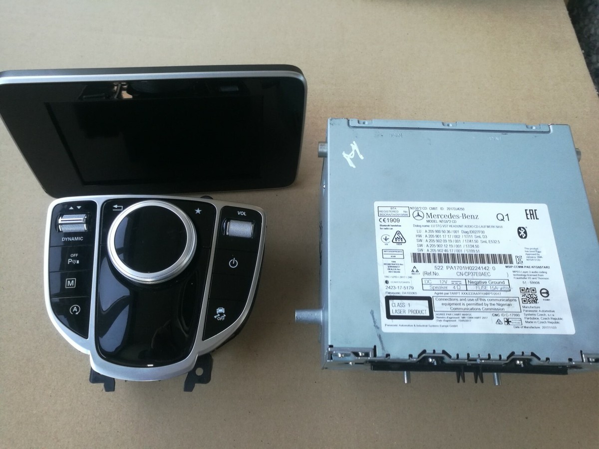 MERCEDES GLC W253 X253 W205 MULTIMEDIA HEAD UNIT SCREEN IDRIVE 