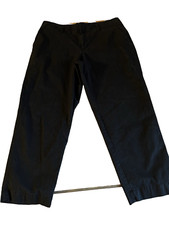 A New Day High-Rise Wide Leg Stretch Cropped Pants Black Size 14