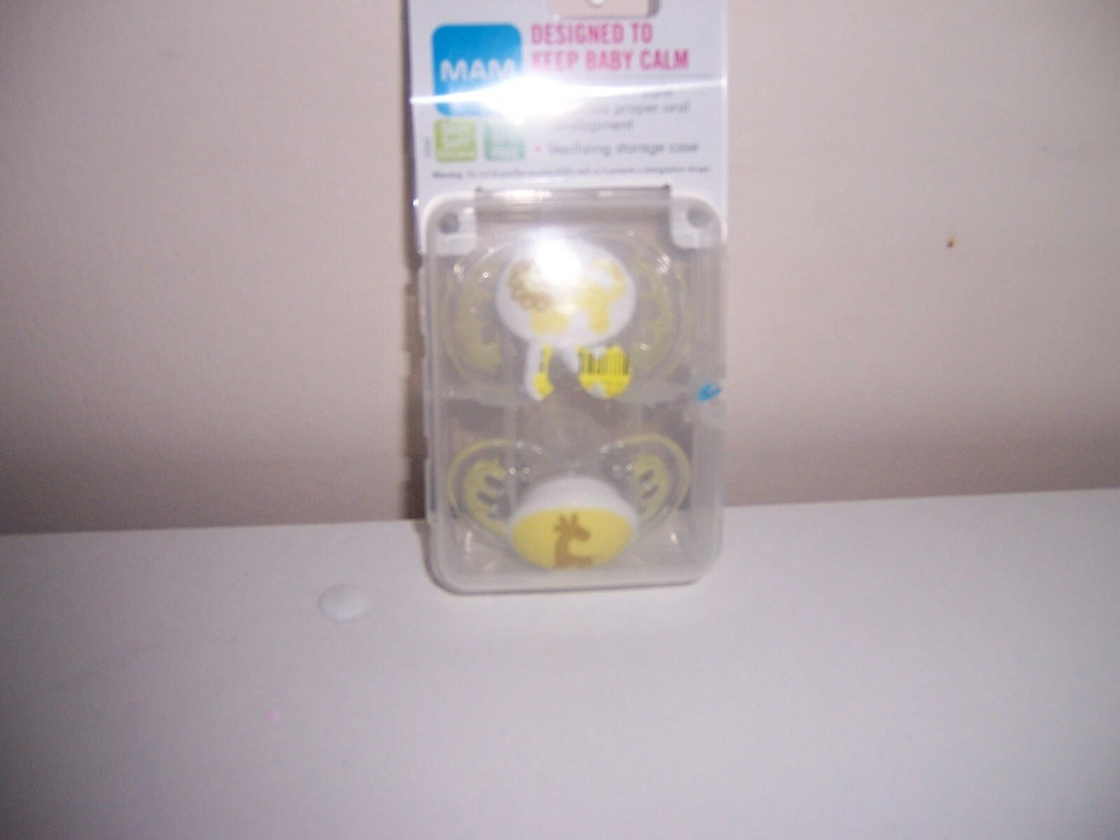 Mam clear collection lion 6+ months pacifier
Opens in a new window or tab
