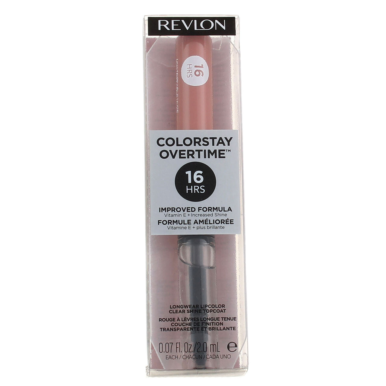 Revlon ColorStay Overtime 2-Pack Longwear Lipstick in Unstoppable Nude 0.07 oz
