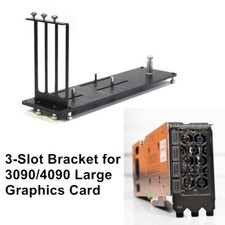 3-Slot GPU Mount Base Vertical Graphics Card Holder Bracket for Large Video Card
