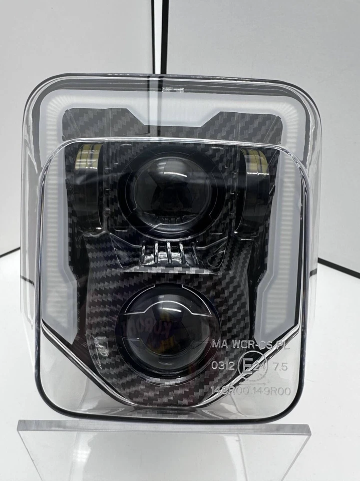 Faro LED con intermitente amarillo para Husqvarna FC 250/350/450 FE 250/450/701SM Foto 2 de 4