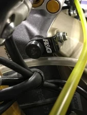 R&G Racing Black Lockstop Savers For 2012-2015 Ducati 1199 Panigale LS0005BK