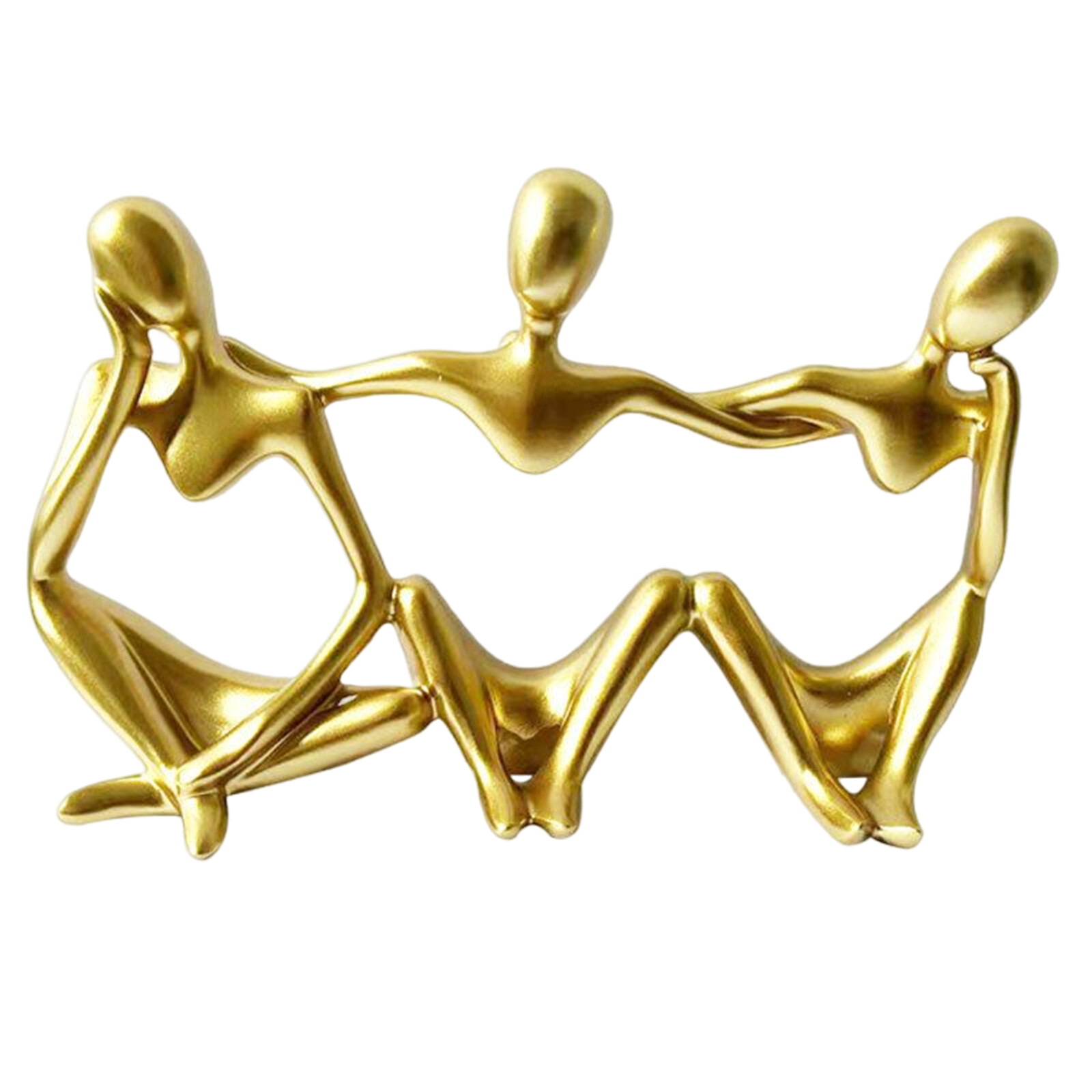 abstract-thinker-statue-resin-figure-ornaments-home-decor-gold-ebay