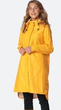 Ilse Jacobsen Raincoat Rain71 Yellow Size 38 Us 8