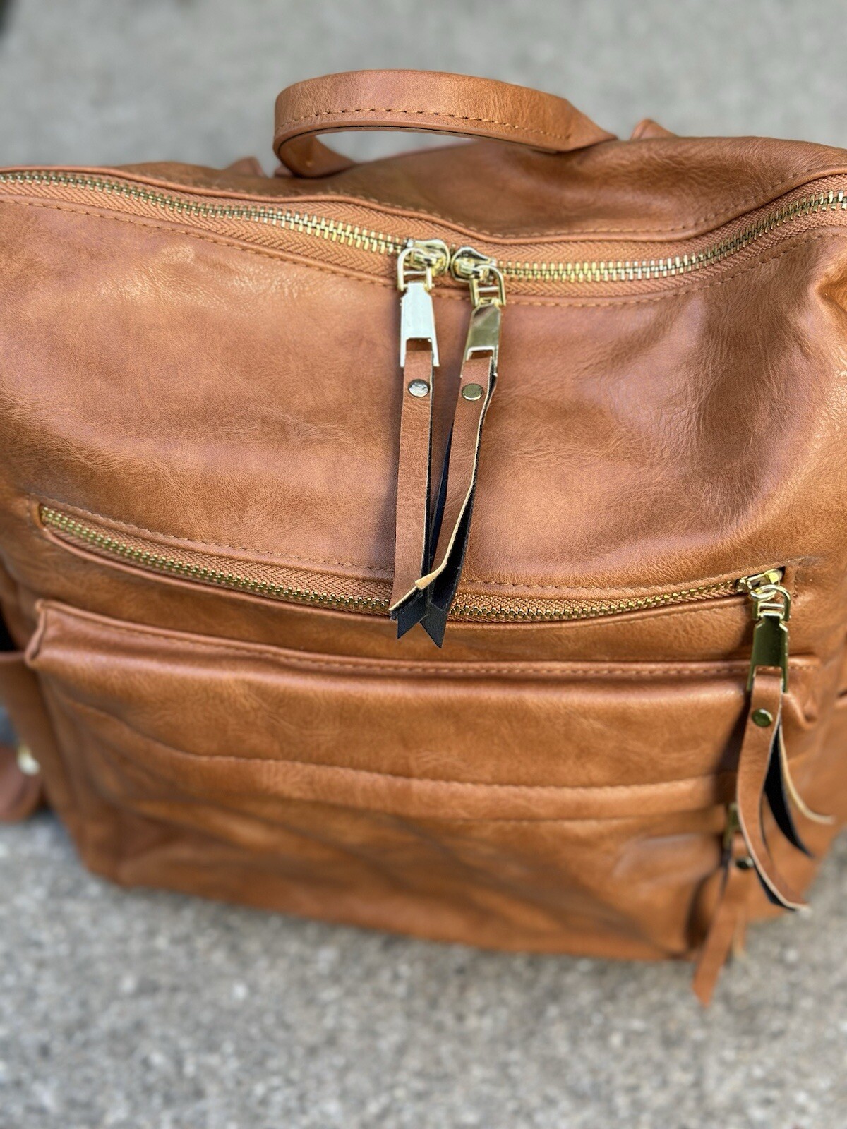 Leather Backpack or Rucksack - image 6