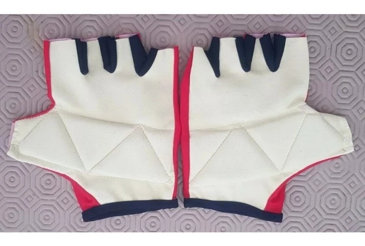 GUANTES/GUANTES DE CICLISMO ADIDAS BRITÁNICOS COLOR ROJO TALLA MEDIANA  Foto 2 de 3