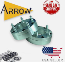 2pcs 6x5.5 To 5x135 Conversion Adapters 2 Thick Lug 6 To 5 Fits Chevorlet