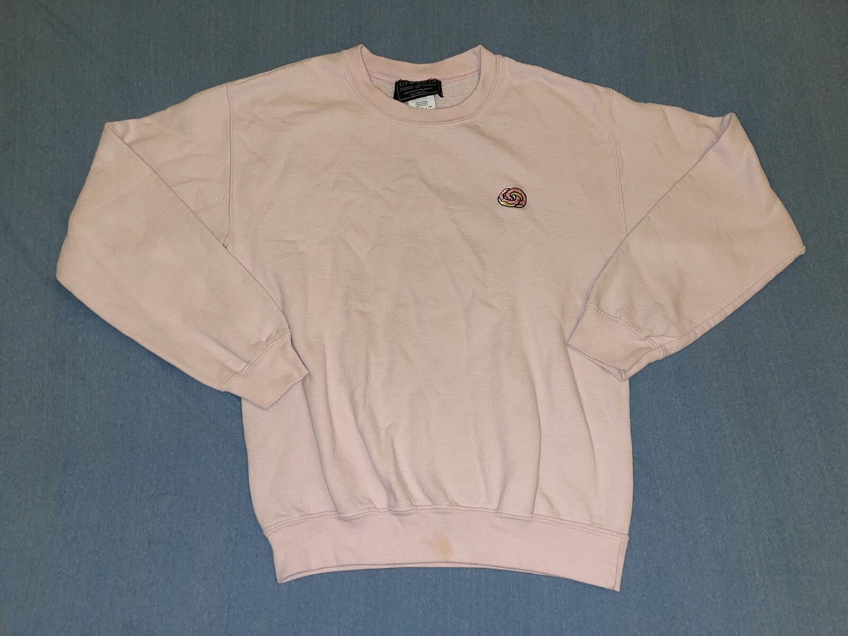 Odd Future Wolf Gang Pink Donut Crewneck Sweater OFWG Tyler