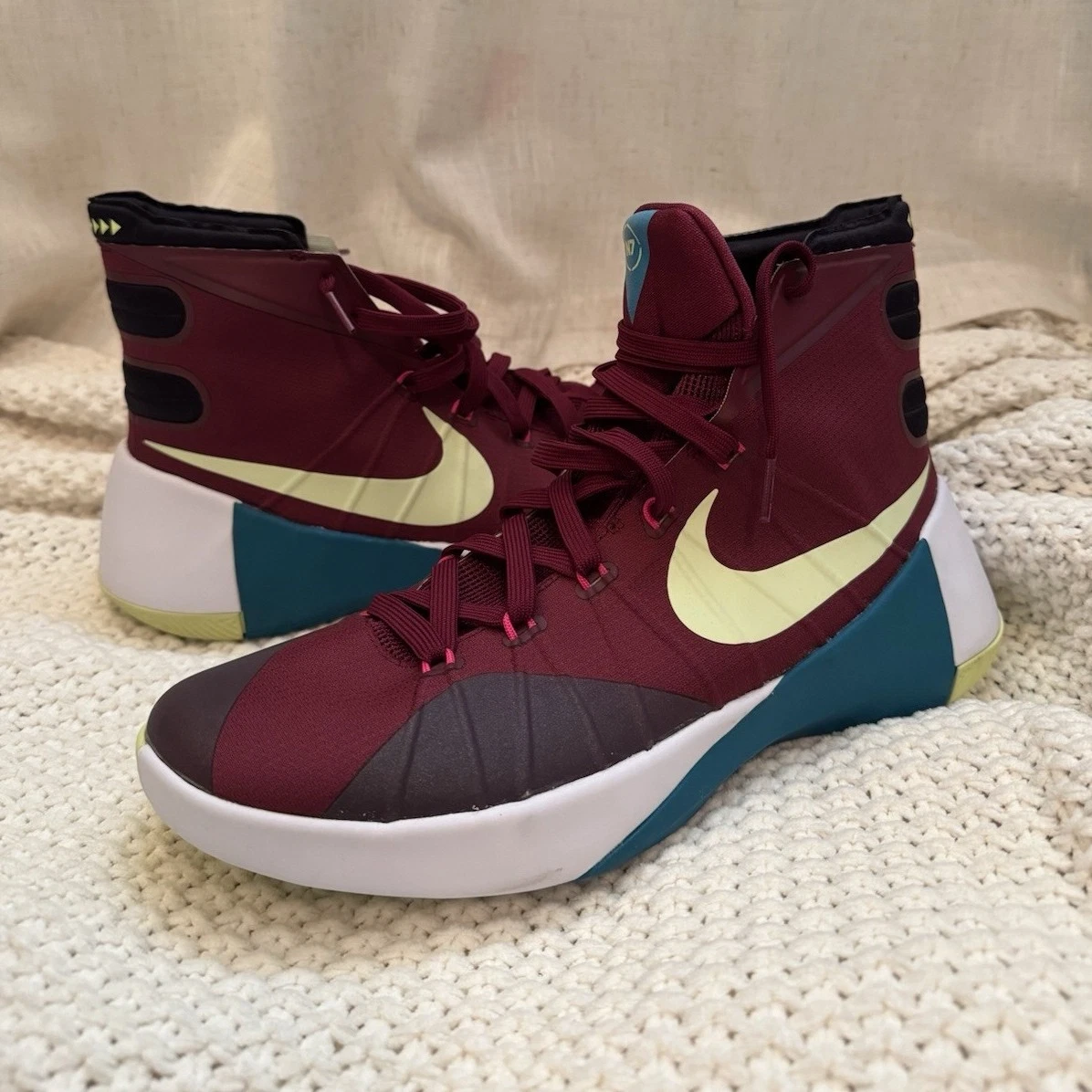 Nike Hyperdunk 2015 N7 Red for Sale | Authenticity Guaranteed | eBay