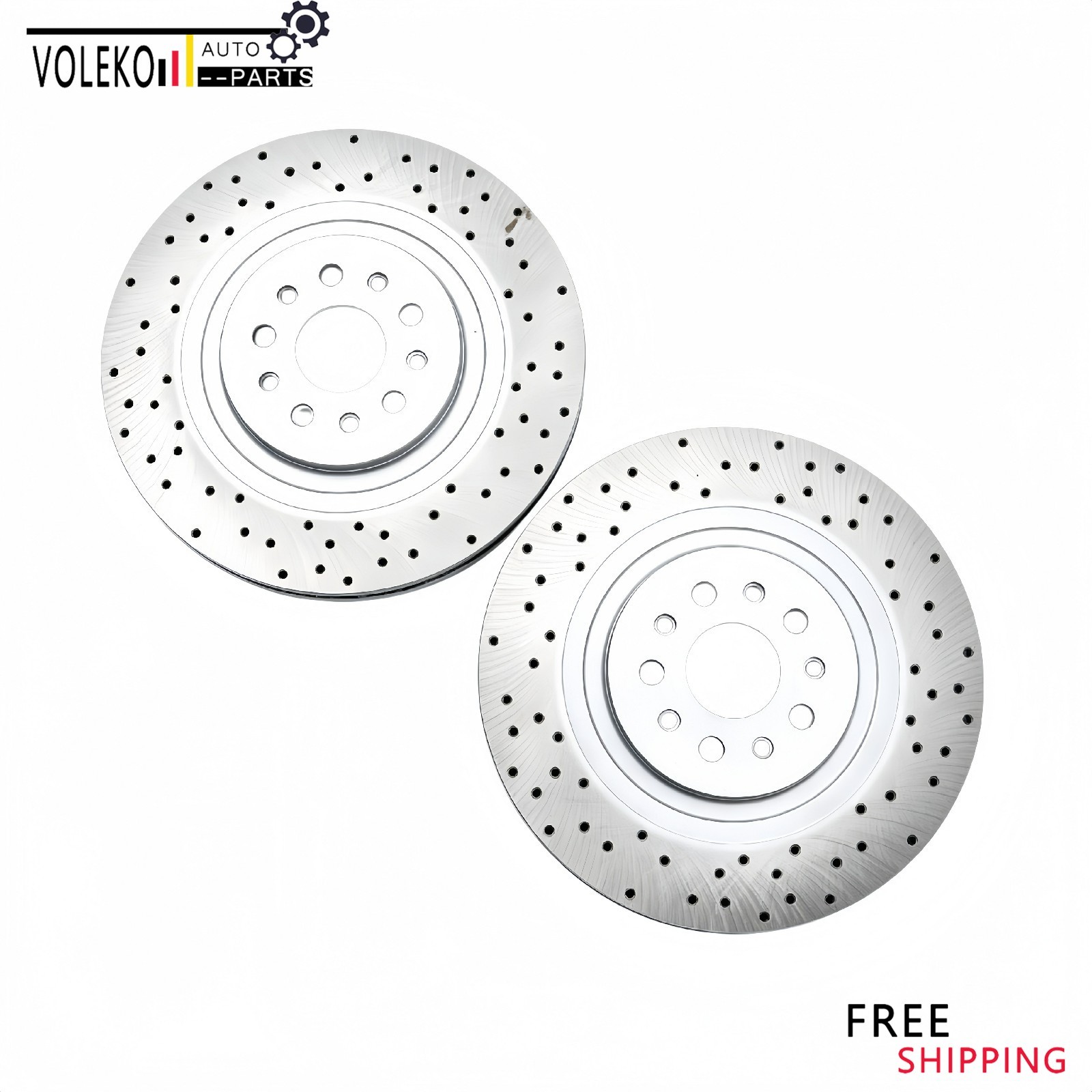 Maserati Ghibli 2014 Front Brake discs Pair P/N 670030935